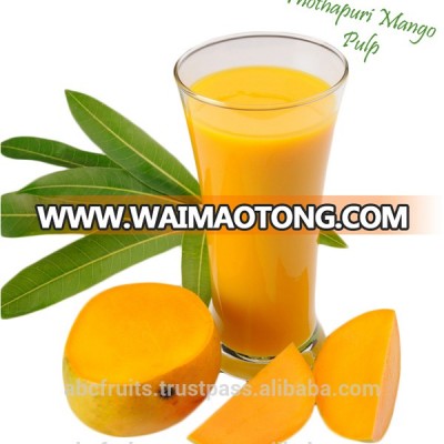 3.1 kg Can Totapuri Mango pulp supplier